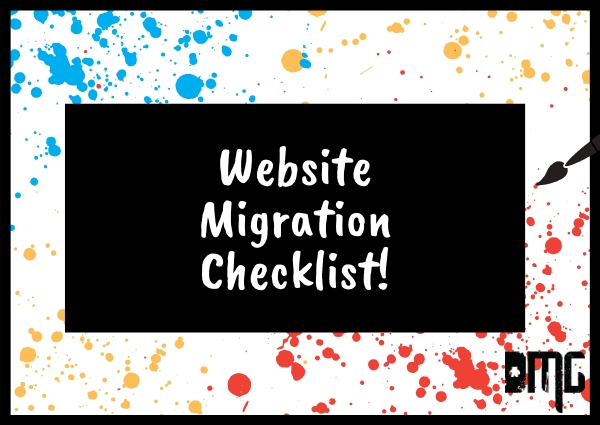 Website migration checklist!