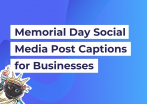 Memorial Day social media post captions for businesses