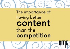 The importance of having better content than the competition