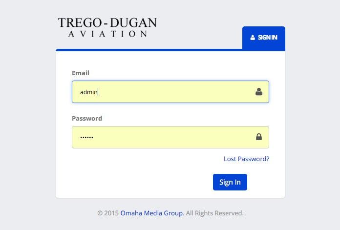 Trego Dugan Intranet Portal - 1